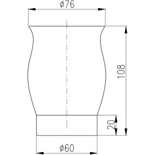Стакан для зубных щеток Rav Slezak KER001 Белый